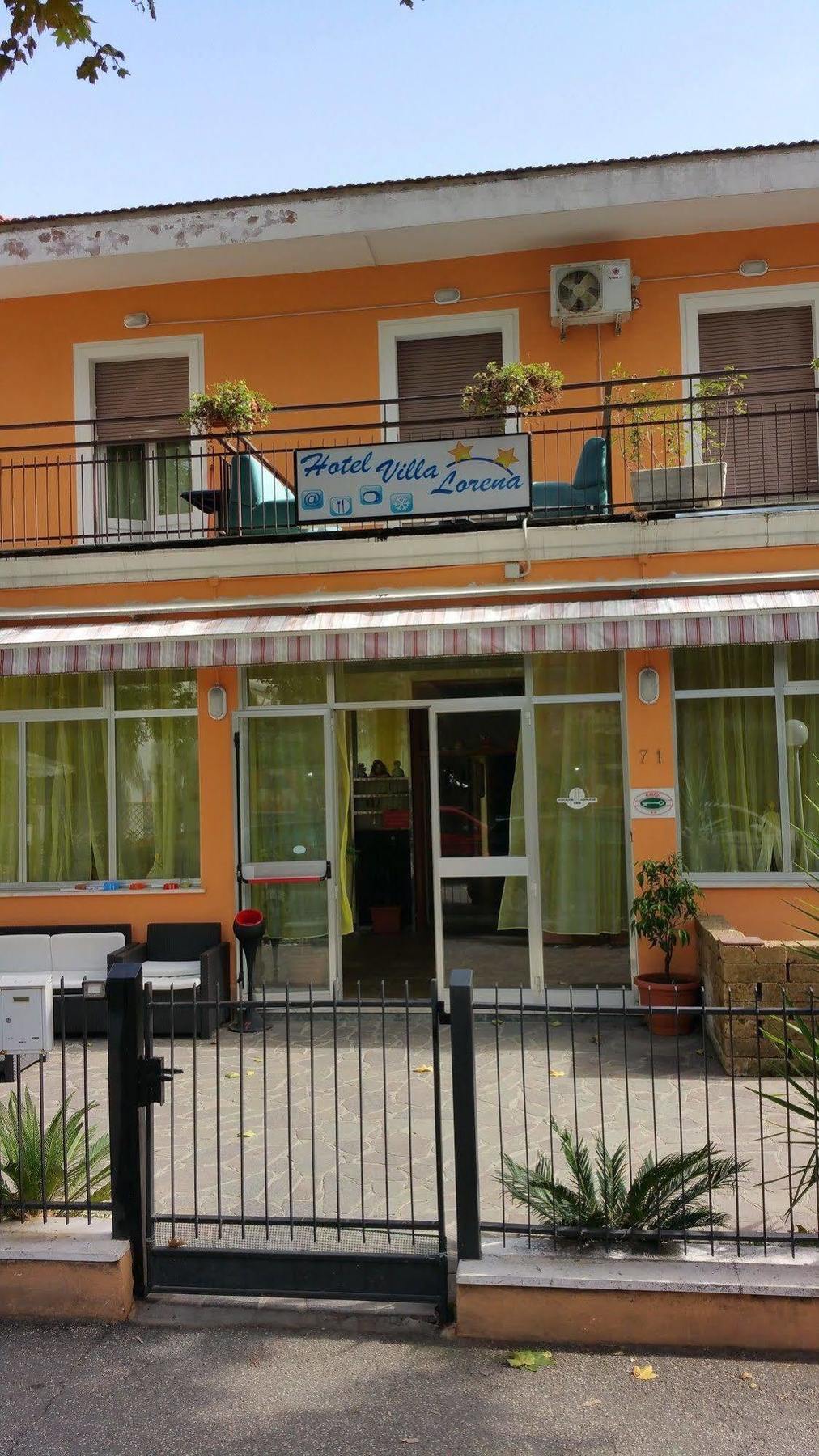 Hotel Villa Lorena Rimini Exterior foto